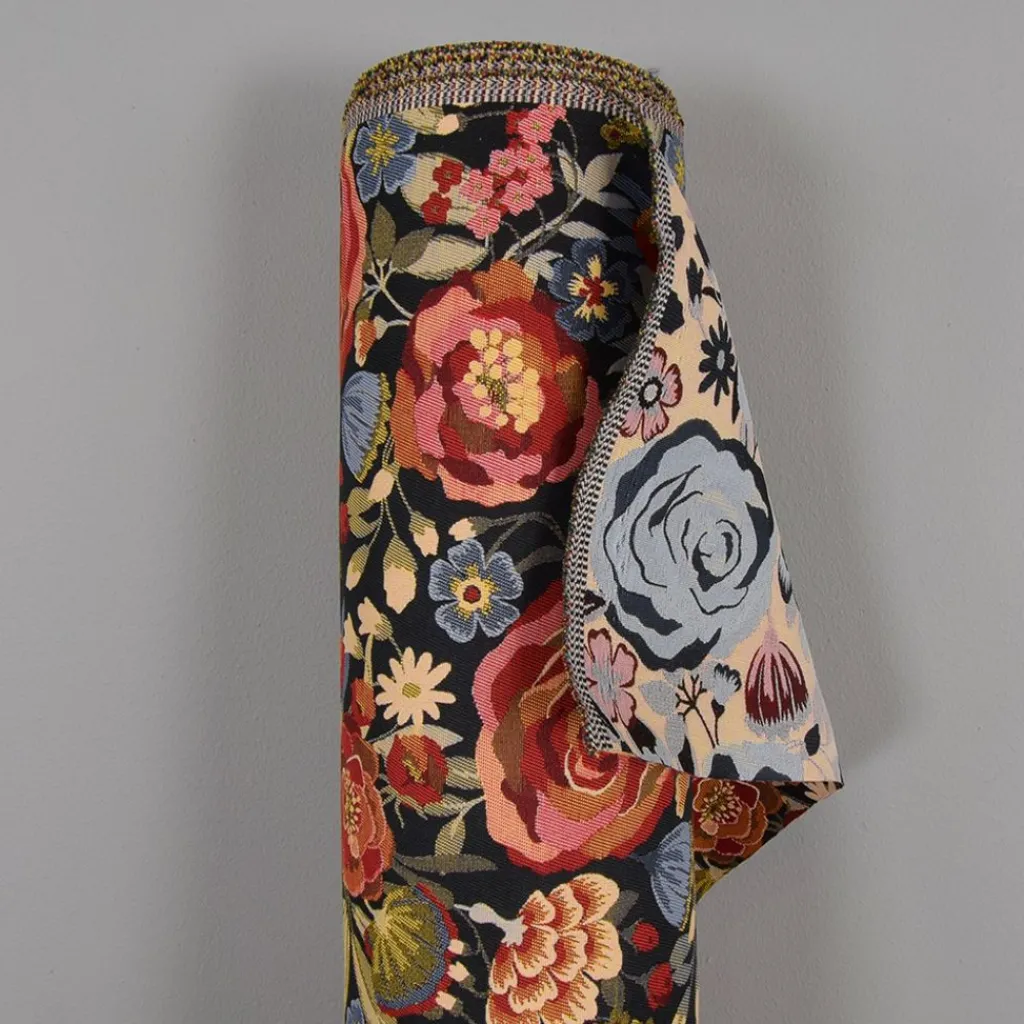 Nordisk Textil Blommiga Möbeltyger|Abelia Jacquard Gobeläng - Klassiskt med vackert blommönster