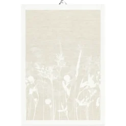 Ekelund Kökshandduk|Airy beige kökshandduk 35X50 - s Linneväveri