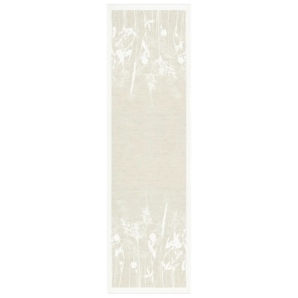 Ekelund Bordslöpare|Ekelund Löpare|Airy beige löpare 35X120 - s Linneväveri