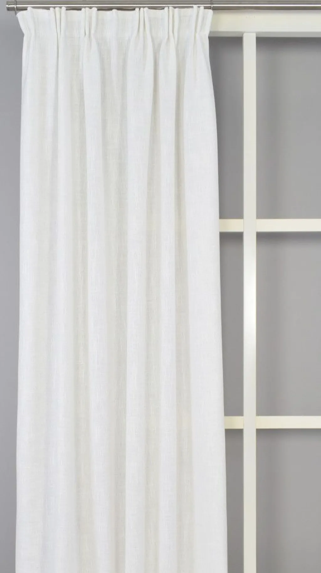 Fondaco Gardiner Enfärgade|Alan Offwhite Gardiner med Linne-look och Tungt Fall