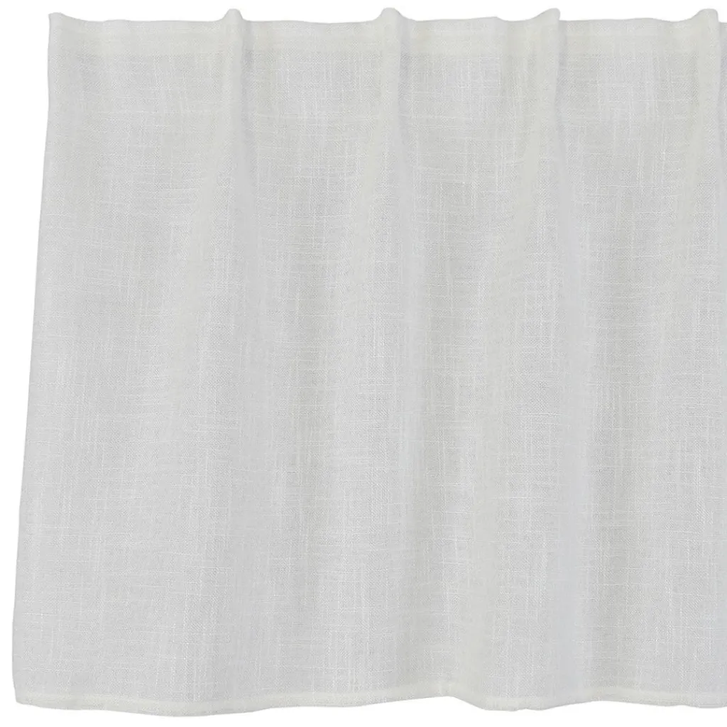 Fondaco Gardinkappor Enfärgade|Gardinkappor Färdigsydda|Alan Offwhite Gardinkappa med Linne-look