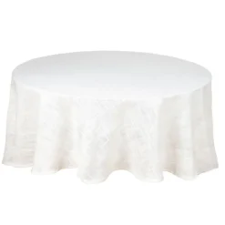 Fondaco Bordsduk|Alan offwhite rund bordsduk Ø200cm