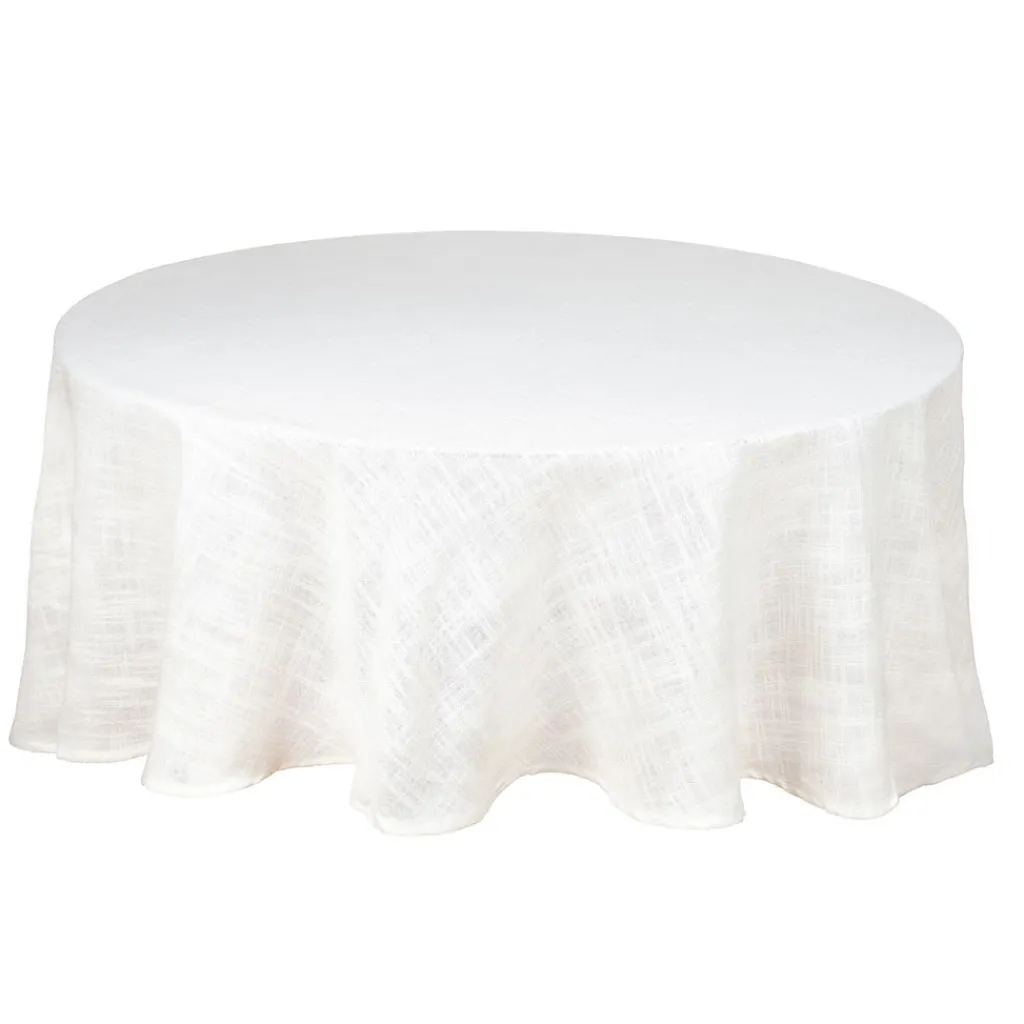 Fondaco Bordsduk|Alan offwhite rund bordsduk Ø200cm