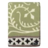 Kerstin Landström Design Ullfiltar|Albertus grön ullfilt 130x180cm -
