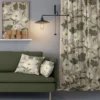 Arvidssons textil Gardintyger Mönstrade|Arvidssons Textil|Anemon beige tyg