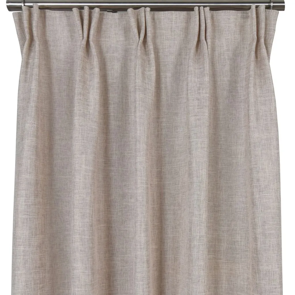 Nordisk Textil Gardiner Enfärgade|Arcadia beige gardiner
