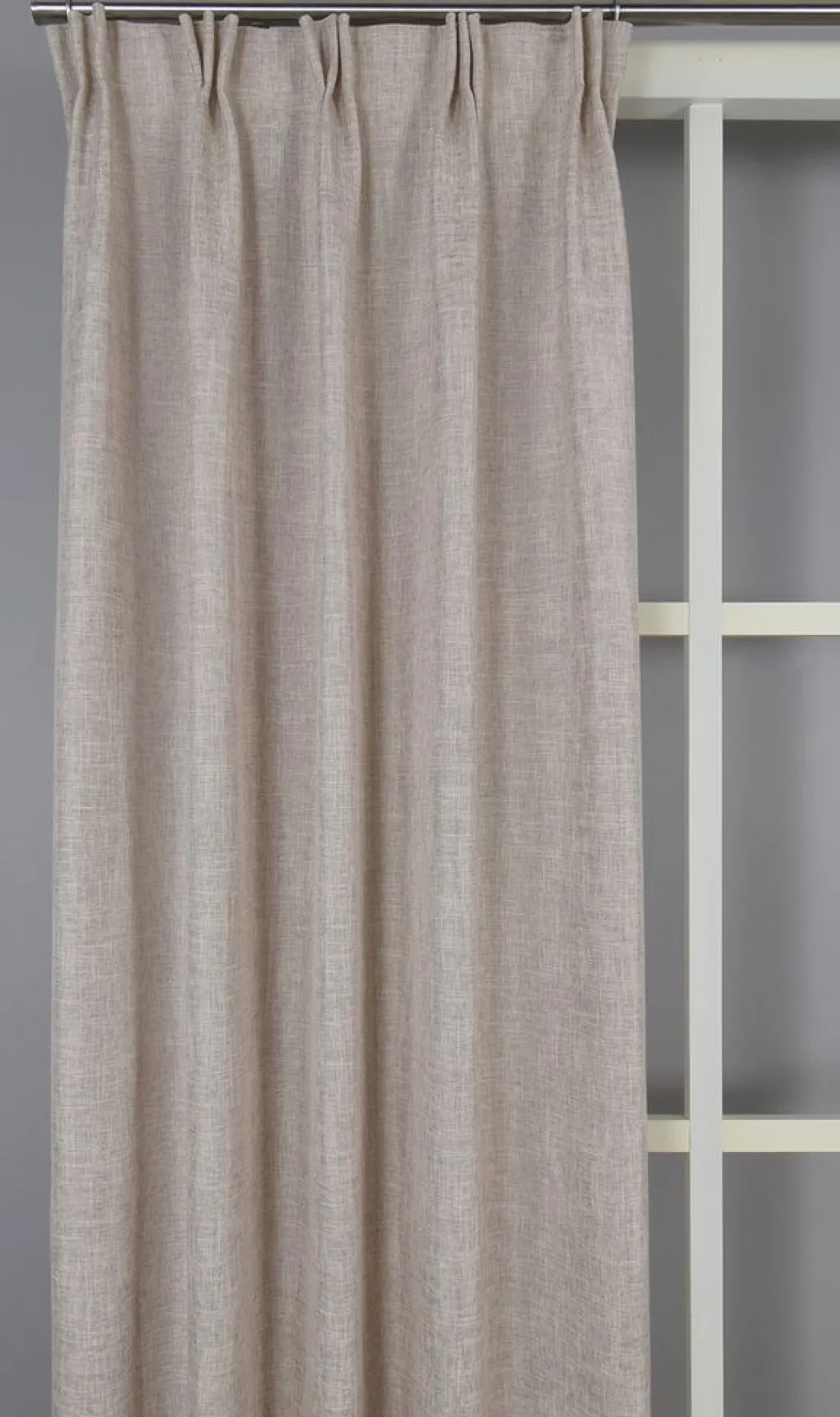 Nordisk Textil Gardiner Enfärgade|Arcadia beige gardiner