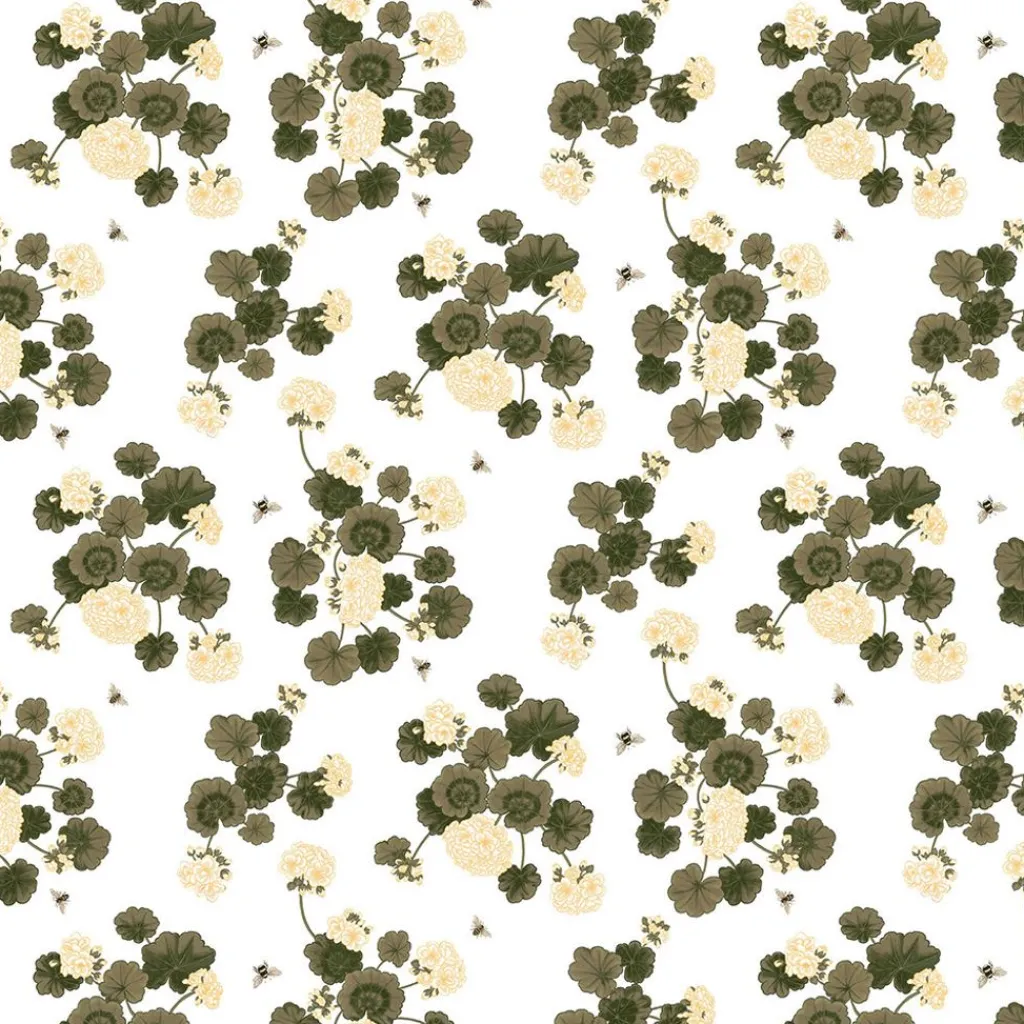 Arvidssons textil Gardintyger Mönstrade|Arvidssons Textil|Astrid vaniljgul tyg