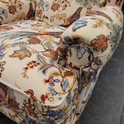 Nordisk Textil Blommiga Möbeltyger|Mönstrade Möbeltyger|Bailey creme gobeläng