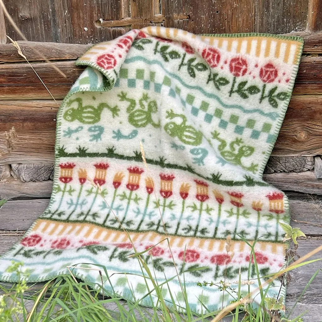 Kerstin Landström Design Babyfiltar|Barnfilt Esbjörn i lammull -