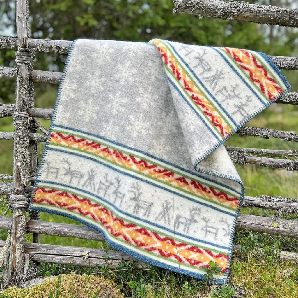 Kerstin Landström Design Babyfiltar|Barnfilt Laponia i ull -
