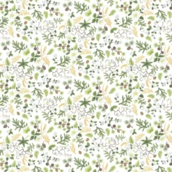 Arvidssons textil Gardintyger Mönstrade|Arvidssons Textil|Barr & Blom offwhite - blommig tyg i bomull