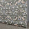 Nordisk Textil Arts & Crafts Tyger|Gardintyger Mönstrade|Beautiful birds grå-blå tyg