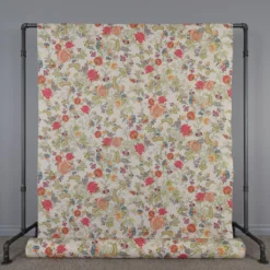 Nordisk Textil Gardintyger Mönstrade|Bengale multi blommigt gardintyg