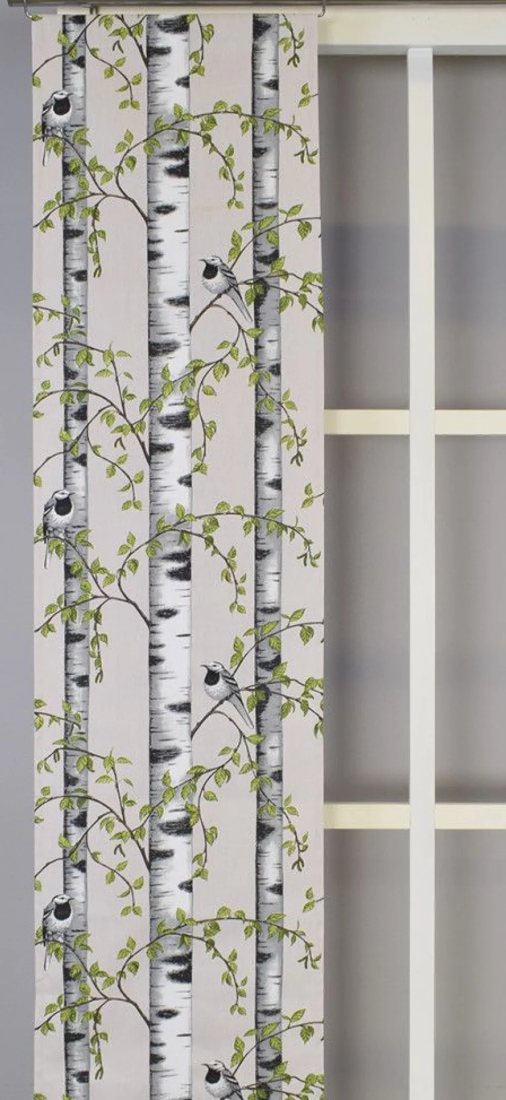 Arvidssons textil Panelgardiner|Björkdungen beige panelgardiner