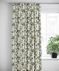 Arvidssons textil Gardiner Mönstrade|Björk gardiner