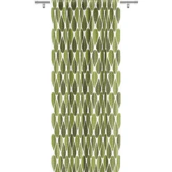 Arvidssons textil Gardintyger Mönstrade|Arvidssons Textil|Blader grön tyg