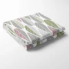 Arvidssons textil Bordsduk|Blader rosa bordsduk
