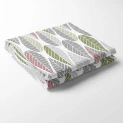 Arvidssons textil Bordsduk|Blader rosa bordsduk