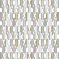 Arvidssons textil Gardintyger Mönstrade|Arvidssons Textil|Blader rosa tyg