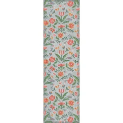 Ekelund Bordslöpare|Ekelund Löpare|Blomglänta löpare 35x120 - s Linneväveri