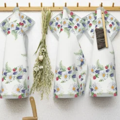 Ekelund Kökshandduk|Blomkrans kökshandduk 35X50 - s Linneväveri