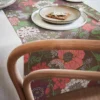 Ekelund Bordslöpare|Ekelund Löpare|Blomsterfång löpare 35X140 - s Linneväveri