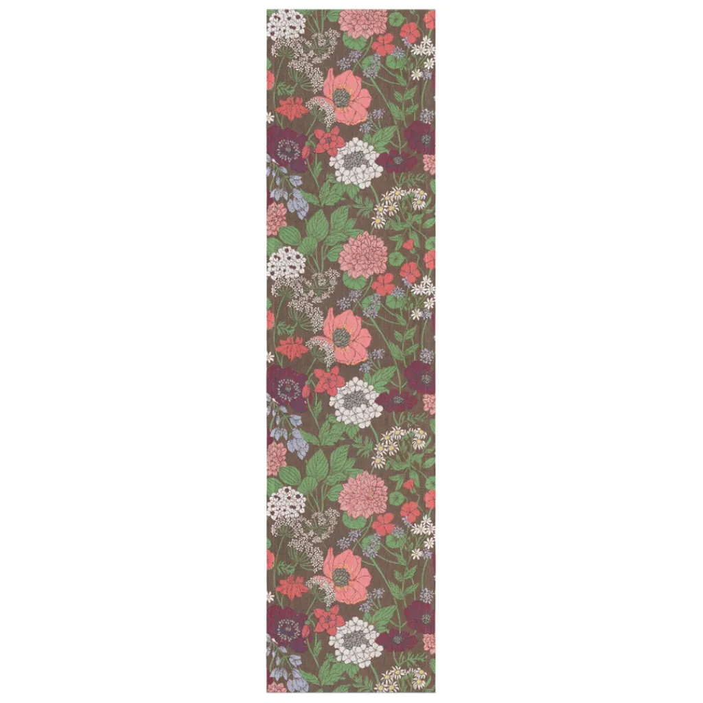 Ekelund Bordslöpare|Ekelund Löpare|Blomsterfång löpare 35X140 - s Linneväveri