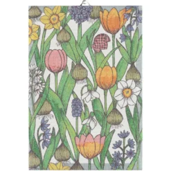 Ekelund Kökshandduk|Blomsterlök kökshandduk 35X50 - s Linneväveri