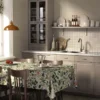 Arvidssons textil Bordsduk|Blomsterlund grön - bordsduk