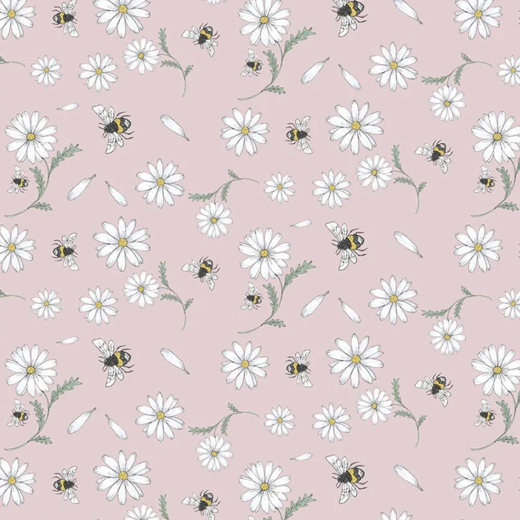 Arvidssons textil Gardintyger Mönstrade|Arvidssons Textil|Blomstersurr rosa tyg