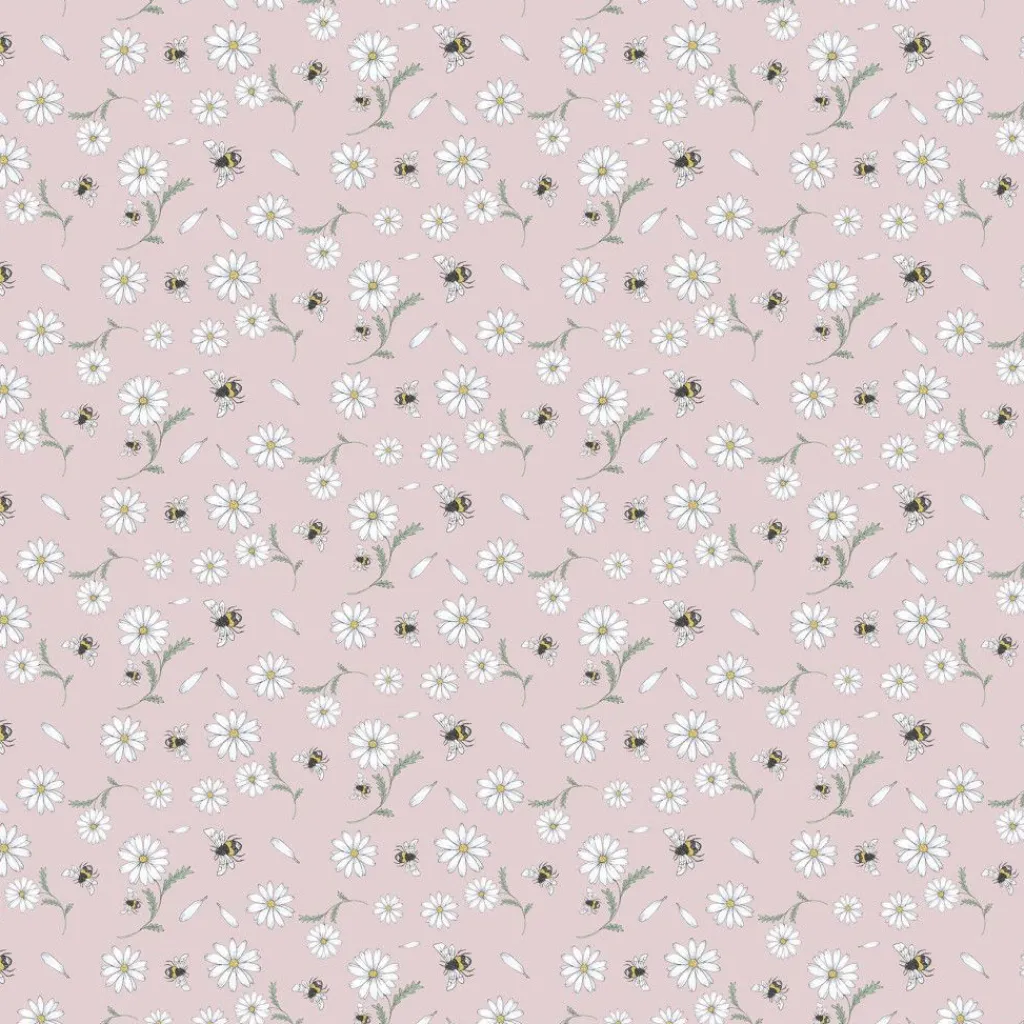 Arvidssons textil Gardintyger Mönstrade|Arvidssons Textil|Blomstersurr rosa tyg