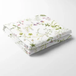 Arvidssons textil Bordsduk|Blomsteryra vit bordsduk