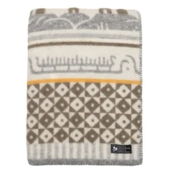 Kerstin Landström Design Ullfiltar|Bohus höst ullfilt 130x180cm -
