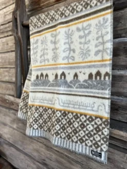 Kerstin Landström Design Ullfiltar|Bohus höst ullfilt 130x180cm -