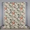 Nordisk Textil Gardintyger Mönstrade|Botany creme tyg