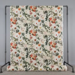 Nordisk Textil Gardintyger Mönstrade|Botany creme tyg