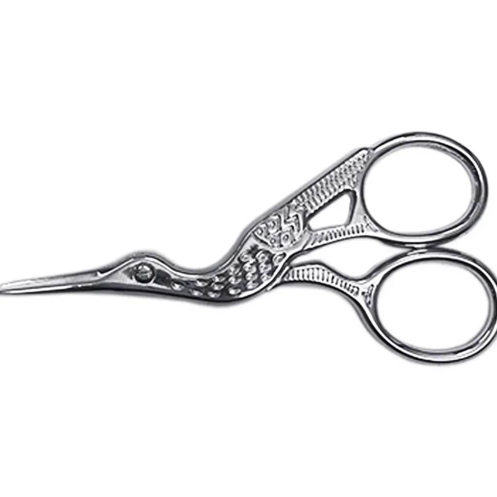Saxar|Broderisax fågel silver 9 cm