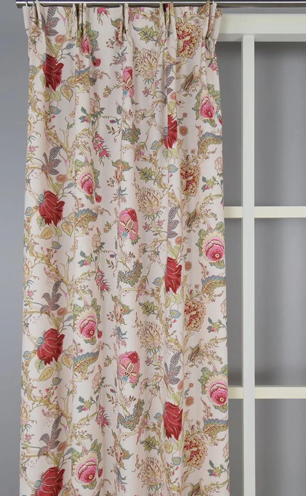 Nordisk Textil Gardiner Mönstrade|Ceylan beige-multi gardiner