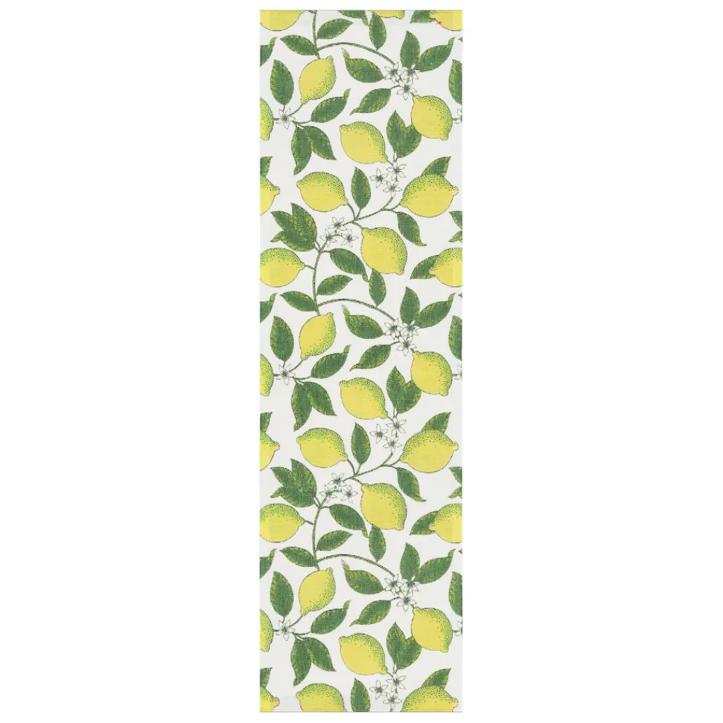 Ekelund Bordslöpare|Ekelund Löpare|Citroner löpare 35X120 - s Linneväveri