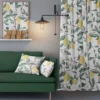 Arvidssons textil Gardintyger Mönstrade|Arvidssons Textil|Citron grön tyg