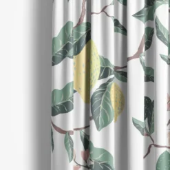 Arvidssons textil Gardintyger Mönstrade|Arvidssons Textil|Citron grön tyg