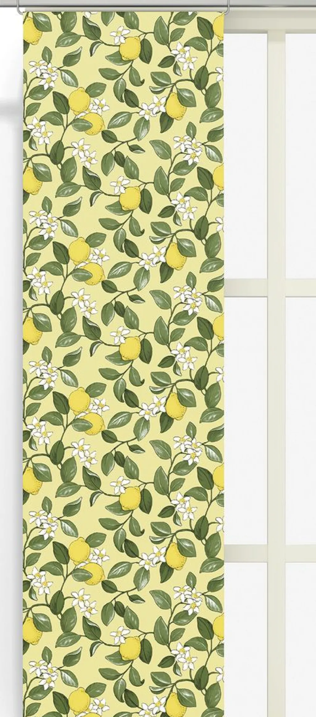 Arvidssons textil Panelgardiner|Citronlycka gul panelgardiner