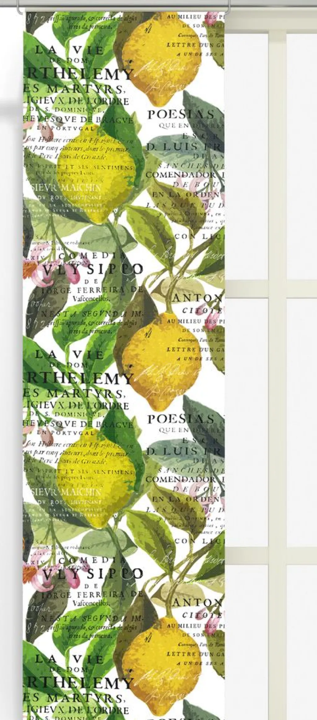 Arvidssons textil Panelgardiner|Citrus offwhite panelgardiner