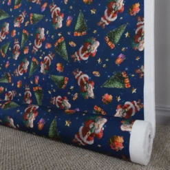 Gardintyger Mönstrade|Jultyger|Classic Santa tyg