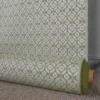 Mönstrade Möbeltyger|Bolster|Clover grön tyg