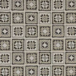 Arvidssons textil Rutiga Möbeltyger|Mönstrade Möbeltyger|Cristina beige mormorsruta möbeltyg