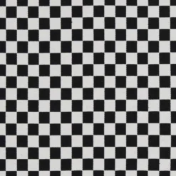 Nordisk Textil Rutiga Möbeltyger|Damier schackrutigt jaquardtyg i svart och vitt för möbelklädsel