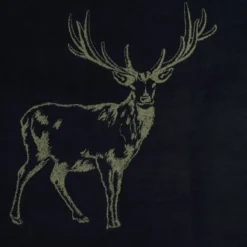 Biederlack Bomullsfiltar|Deer grön filt