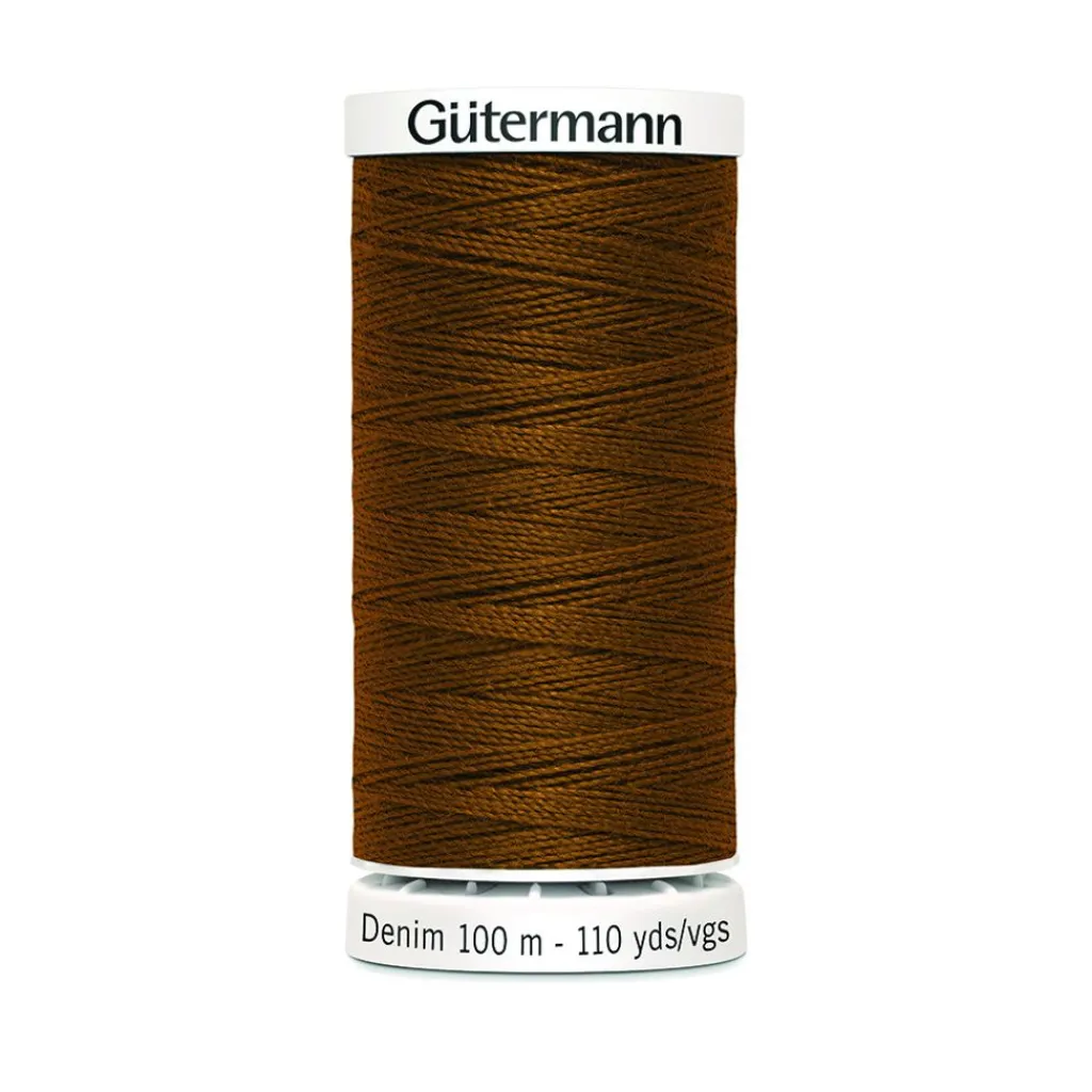 Gutermann Sytråd|Denimtråd 100m Col.2040 rostbrun